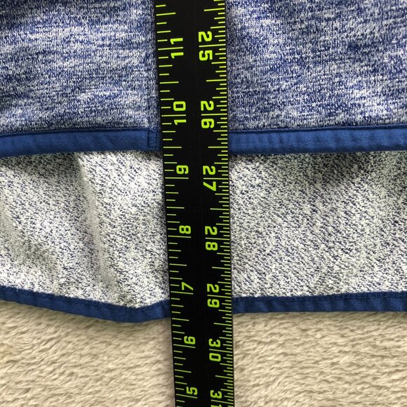 Eddie Bauer Womens Jacket Size 2XL Stand Collar Outdoors Full Zip Blue Cozy - Picture 4 of 15